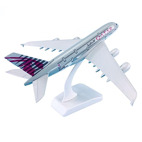 Flugzeug Modell Aus Metall 1 400 18,7 cm Flugzeug Flugzeuge Airbus A380 für Qatar Airways statisches Druckguss-Flugzeugmodell Flugzeug Modell Aus Metall 1 400 18,7 cm Flugzeug Flugzeuge Airbus A380 für Qatar Airways statisches Druckguss-Flugzeugmodell von JXYAQTSOF