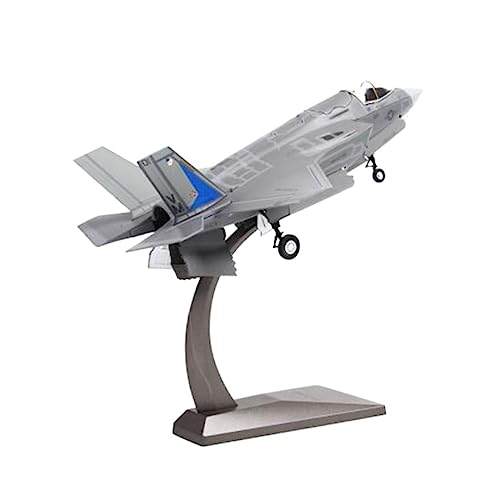 Flugzeug Modell Aus Metall 1 72 Für F35 Fighter Metall Druckguss Legierung Simulation Maßstab Flugzeugmodell Fertige Ornamente Erwachsene Geschenke(A) von JXYAQTSOF