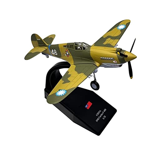 Flugzeug Modell Aus Metall 1 72 Maßstab 1 72 WWII Curtiss P40 Warhawk Für Kampfflugzeug Druckguss-Metallmodell Kindergeschenk Spielzeuggeschenk von JXYAQTSOF