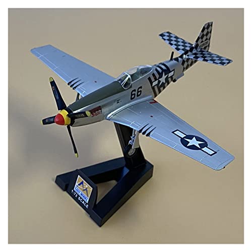 Flugzeug Modell Aus Metall 1 72 Passend Für Den Zweiten Weltkrieg Der US-Armee P-51D Mustang Kampfflugzeugmodell Fertige Dekoration Spielzeuganzeige von JXYAQTSOF