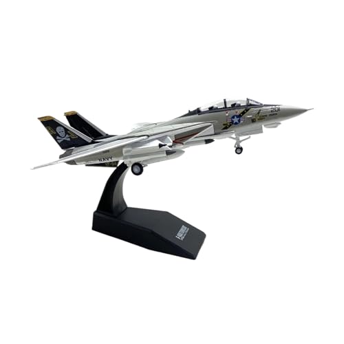 Flugzeug Modell Aus Metall 1:100 Für F-14 Tomcat Fighter Simulation Legierung Flugzeug Modell Räder Flügel Können Bewegt Werden von JXYAQTSOF