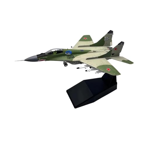 Flugzeug Modell Aus Metall 1:100 Für Russische MIG-29 Mig29 Fulcrum C Kämpfer Diecast Metall Flugzeug Flugzeug Modell Ornament(Mig29 Russian) von JXYAQTSOF