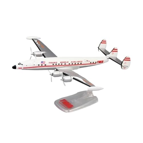 Flugzeug Modell Aus Metall 1:125 Für TAW L-1049 Statische Flugzeug Modell Montage Spielzeug Flugzeug Produkt Display Dekorative Gebäude von JXYAQTSOF