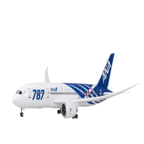 Flugzeug Modell Aus Metall 1:130 Für Japan ANA Airlines B787 Jet Modell Harz Flugzeug Spielzeug Mit Lichtern Und Rädern Hobby Sammlerstück(No LED) von JXYAQTSOF