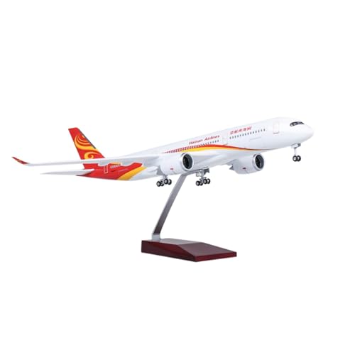 Flugzeug Modell Aus Metall 1:142 Für Hainan Airbus A350 Simulation Zivilen Luftfahrt Airliner Flugzeug Modell Mit Rädern Und Lichter(No Light) von JXYAQTSOF