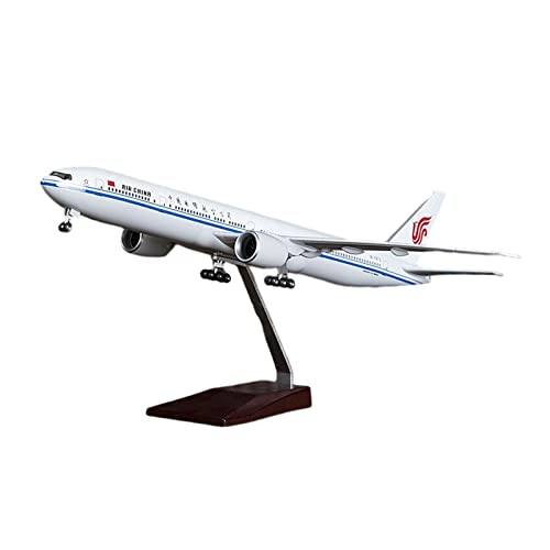Flugzeug Modell Aus Metall 1:157 Passend Für Boeing 777 Airliner Flugzeuglegierung Druckgussmodell Sammlerstück Flugzeug Souvenir Geschenk(Standard Model (no Lights)) von JXYAQTSOF