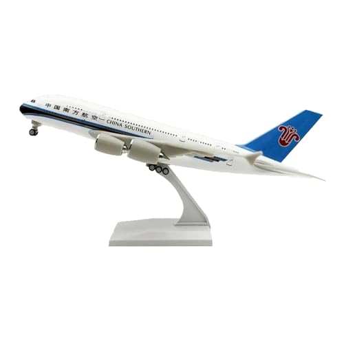 Flugzeug Modell Aus Metall 1:240 Für China Southern A380 Airline Harz Skala Flugzeug Luftfahrt Modell Flugzeug Home Decor Display von JXYAQTSOF