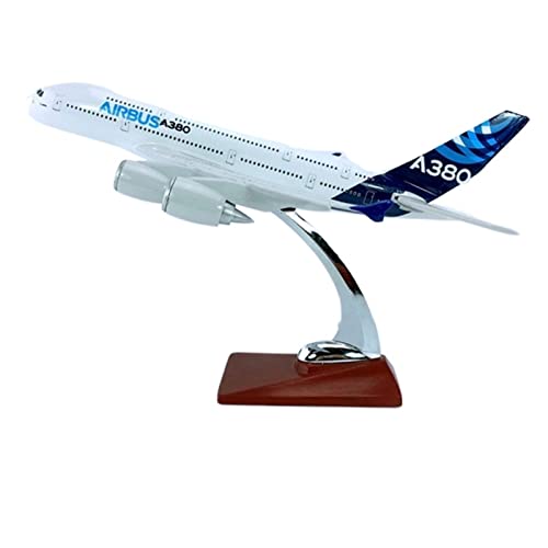 Flugzeug Modell Aus Metall 1:250 Passend Für Airbus A380-800 Flugzeug Luftfahrtlegierung Druckguss Modell Fans Geschenk Souvenir Mit Sockel von JXYAQTSOF