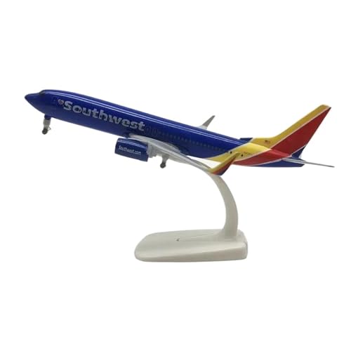 Flugzeug Modell Aus Metall 1:400 Für Southwest B737 Druckguss Metall Skala Flugzeug Modell Mit Fahrwerk Kit Flugzeug Sammlung von JXYAQTSOF