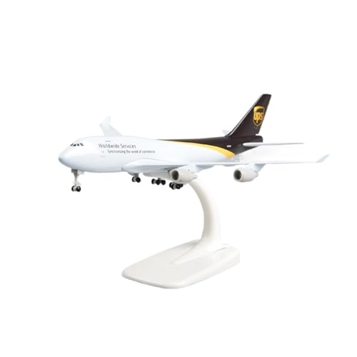 Flugzeug Modell Aus Metall 1:400 Für UPS Boeing 747-400 Fracht Flugzeug Simulation Montiert Flugzeug Modell Flugzeug Geschenk Jungen Ornamente von JXYAQTSOF