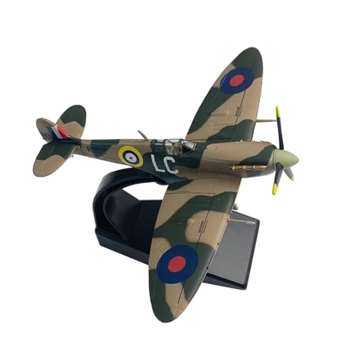 Flugzeug Modell Aus Metall 1:72 Für Britischen Spitfire Kampfflugzeug Druckguss Flugzeug Flugzeug Ornament Modell Junge Geburtstag Spielzeug Geschenk von JXYAQTSOF
