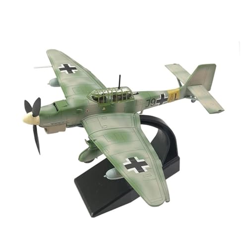 Flugzeug Modell Aus Metall 1:72 Für Deutsch Junkers Stuka JU-87B JU87 Bomber Kämpfer Diecast Metall Flugzeug Flugzeug Modell Geschenk Spielzeug von JXYAQTSOF