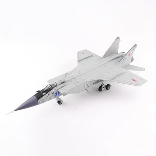 Flugzeug Modell Aus Metall 1:72 Für Die Russische Luftwaffe Mig-31 Mig31 Kampfjet Simulation Legierung Flugzeugmodell Sammlung Desktop-Ornamente von JXYAQTSOF