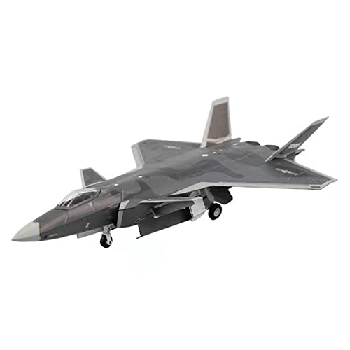 Flugzeug Modell Aus Metall 1:72 Passend Für Air Force J-20 Stealth Fighter Airlines Flugzeuglegierung Druckgussmodell Souvenirflugzeug von JXYAQTSOF