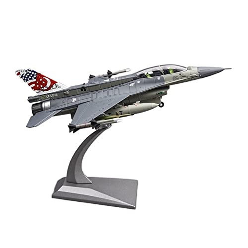 Flugzeug Modell Aus Metall 1:72 Passend Für F16D Falcon Military Fighter Alloy Druckgussmodell Sammlerflugzeug Souvenir Geschenk von JXYAQTSOF