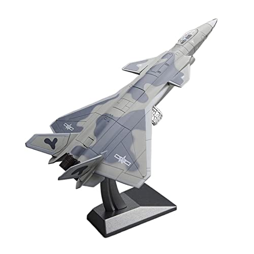 Flugzeug Modell Aus Metall 1:72 Passend Für Militärkämpfer J-20 Legierung Druckgussmodell Sammlerflugzeug Display Souvenir Geschenk von JXYAQTSOF