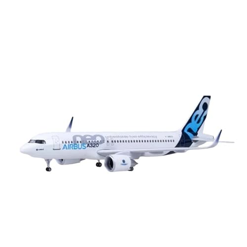 Flugzeug Modell Aus Metall 1:80 Für Airbus A320 Neo Airliner Modellflugzeug-Spielzeug Aus Druckgussharz Mit Lichtern Und Fahrwerk(No Light) von JXYAQTSOF