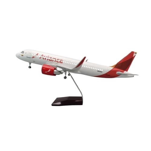 Flugzeug Modell Aus Metall 1:80 Für Columbia A320 Neo Airlines Passagierflugzeug Modell Sammlerstück Mit Lichtern Und Fahrwerk(No Light) von JXYAQTSOF
