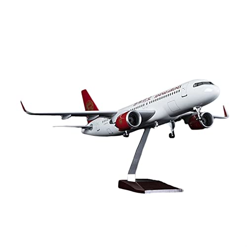 Flugzeug Modell Aus Metall 1:80 Passend Für Jixiang Airlines A320 Flugzeuglegierung Druckgussmodell Sammlerstück Flugzeug Souvenir Geschenk(Standard Models (no Lights)) von JXYAQTSOF