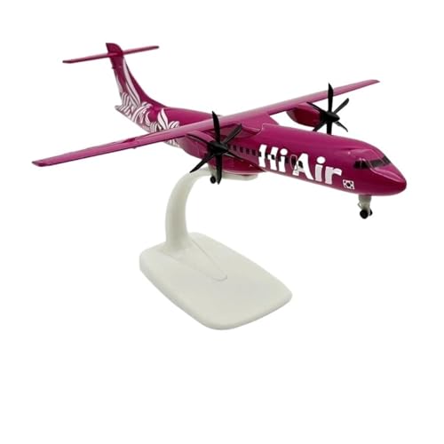 Flugzeug Modell Aus Metall 20 cm Für Korean Hi Air Airlines ATR Diecast Flugzeugmodell Mit Fahrwerken Rädern Propellern Bürodekor von JXYAQTSOF