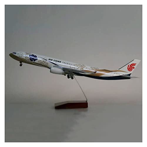 Flugzeug Modell Aus Metall Airbus Im Maßstab 1:135, Passend Für Das A330-Modell AIR Aviation Flugzeug Mit Rädern Und Lichtern. Flugzeug Druckgussharz(B) von JXYAQTSOF