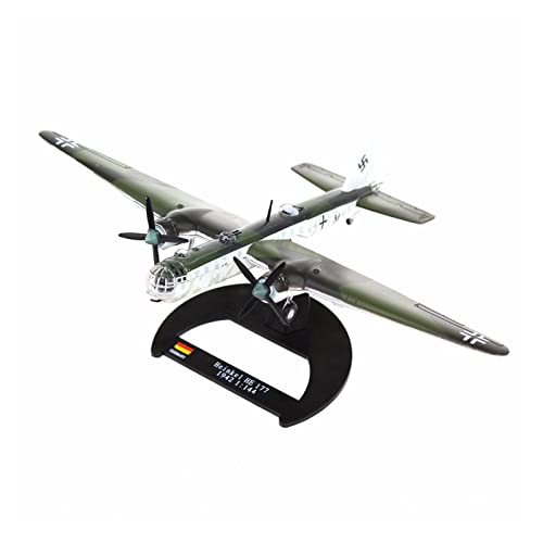 Flugzeug Modell Aus Metall Die Cast Army Airplane Model 1/144 Fit for Heinkel HE177 Bomber Airplane Model Toy Fighter Series von JXYAQTSOF