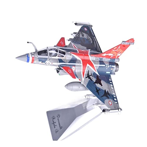 Flugzeug Modell Aus Metall Maßstab 1/72 Die-Cast Flugzeug Passend Für Dassault Rafale C Nomedi 75 Aynos Aircaft Modellflugzeug Spielzeug Geschenk von JXYAQTSOF