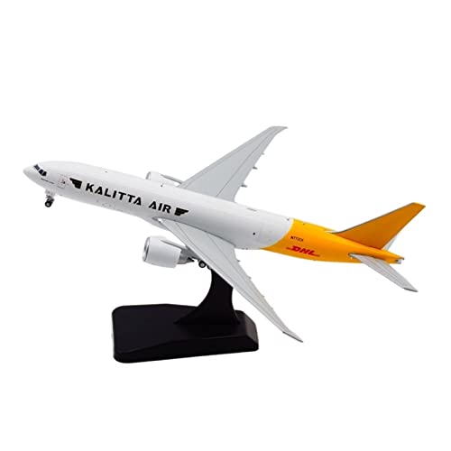 Flugzeug Modell Aus Metall Maßstab 1 400 Für B777-200F N772CK Modell Kalitta Air Airlines W Flugzeugmodellsammlung Aus Kunststofflegierung von JXYAQTSOF