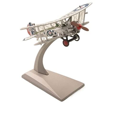 Flugzeug Modell Aus Metall Maßstab 1 72, WWII-Doppeldecker, Klassische Bulldog-Fokker, Für Kampfflugzeug-Modell, Spielzeug, Sammlerstück, Souvenir(A) von JXYAQTSOF