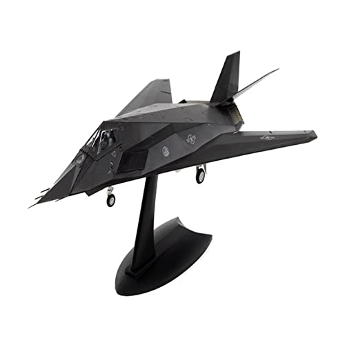 Flugzeug Modell Aus Metall Modell Im Maßstab 1:72, Passend Für Air Force F-117A Fighter Aircraft Collection Display Ornament von JXYAQTSOF