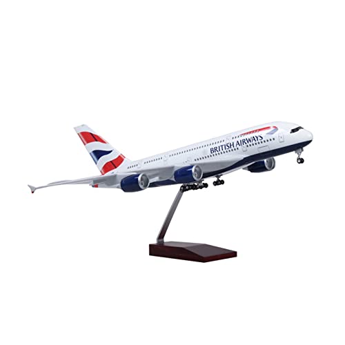 Flugzeug Modell Aus Metall Passend Für Airbus A380 B787 B777 Flugzeug Airliner Harzdruckgussmodell Erwachsene Fans Geschenk-Souvenir(G) von JXYAQTSOF
