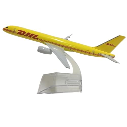 Flugzeugmodell Aus Druckguss Im Maßstab 1:400, DHL Boeing B757, UPS Boeing B747, FedEx Express A380, Metallmodellflugzeug(DHL B757) von JXYAQTSOF