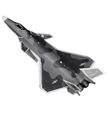 JIAOBING 1/72 Air Force Fighter Aircraft Metallflugzeug für J-20 Stealth Fighter Military Alloy Druckgussmodell von JXYAQTSOF
