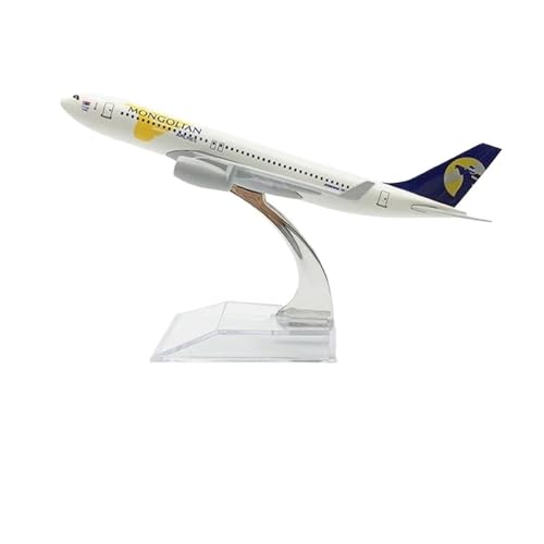 JIAOBING 16 cm Für Mongolian Airlines Boeing 767 Flugzeugmodell Metalllegierung 1:400 Flugzeugdisplay Sammlermodell Spielzeug von JXYAQTSOF