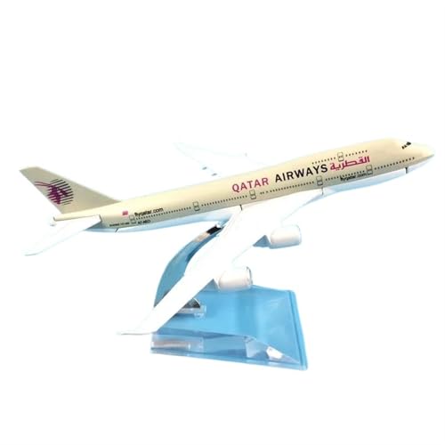 JIAOBING Druckguss-Flugzeugsammlungsmodell Im Maßstab 1:400 Für Das Modellflugzeug Boeing 747 400 Von Qatar Airways Aus Legiertem Metall von JXYAQTSOF
