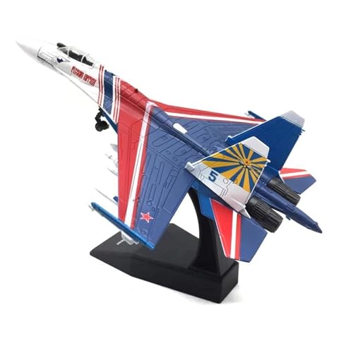 JIAOBING Druckguss-Maßstab 1/100 Für Das Russische Su35-Militärflugzeugmodell SU-35-Kampfflugzeug Aus Legierung, Sammlermodell(Su35 Performing) von JXYAQTSOF