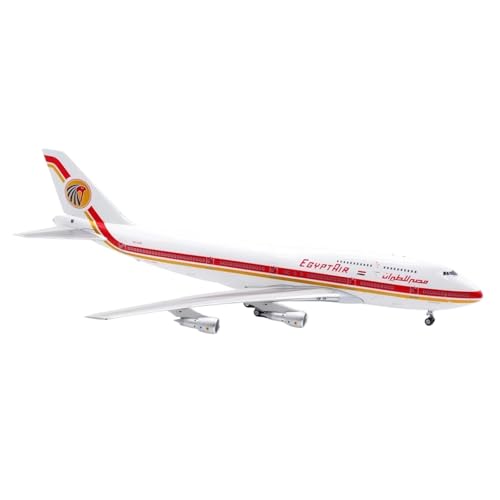 JIAOBING Fertigmodell Im Maßstab 1:200 Für EgyptAir Boeing B747-300 Düsenflugzeugmodell SU-GAM Aus Druckgussmetall Mit Ständer JIAOBING Fertigmodell Im Maßstab 1:200 Für EgyptAir Boeing B747-300 Düsenflugzeugmodell SU-GAM Aus Druckgussmetall Mit Ständer von JXYAQTSOF