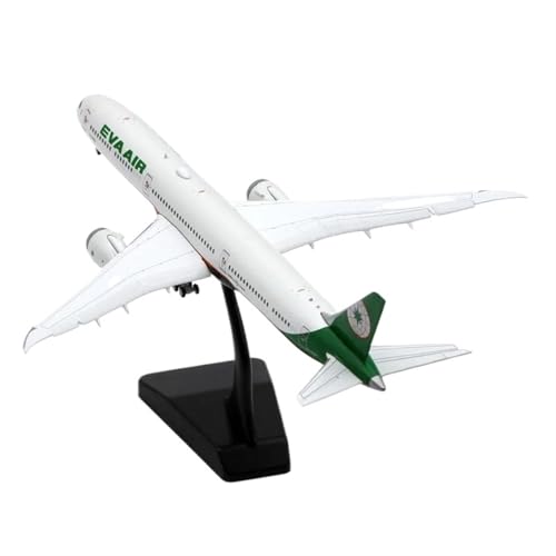 JIAOBING Fertigmodell Im Maßstab 1:400 Eva Airways Dreamliner Boeing B787-10 Metallflugzeugmodell B-17802 Mit Heruntergelassenen Klappen JIAOBING Fertigmodell Im Maßstab 1:400 Eva Airways Dreamliner Boeing B787-10 Metallflugzeugmodell B-17802 Mit Heruntergelassenen Klappen von JXYAQTSOF