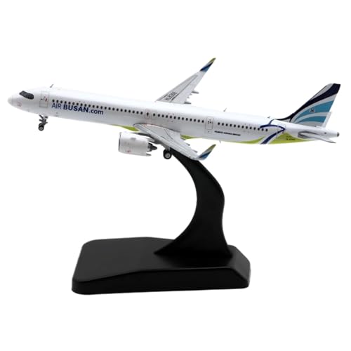 JIAOBING Fertigmodell Im Maßstab 1:400 for Air Busan A321NEO, Flugzeugmodell Aus Druckgussmetall HL8366 Mit Ständer JIAOBING Fertigmodell Im Maßstab 1:400 for Air Busan A321NEO, Flugzeugmodell Aus Druckgussmetall HL8366 Mit Ständer von JXYAQTSOF