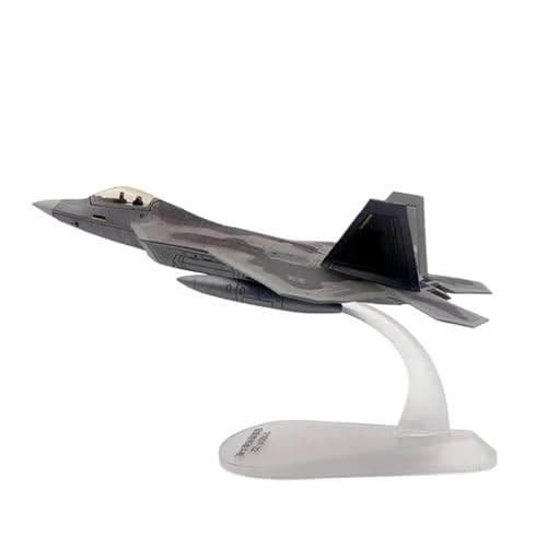 JIAOBING Flugzeugmodell Aus Druckgussmetall Für Army F22 Raptor Stealth Fighter Militärflugzeug-Sammelmodell Im Maßstab 1/100 von JXYAQTSOF