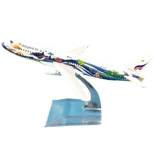JIAOBING Flugzeugmodell Aus Legiertem Metall for Air India A320-Modellflugzeug Mit Ständer, Geschenksammlung for Kinder, 16 cm(308) von JXYAQTSOF