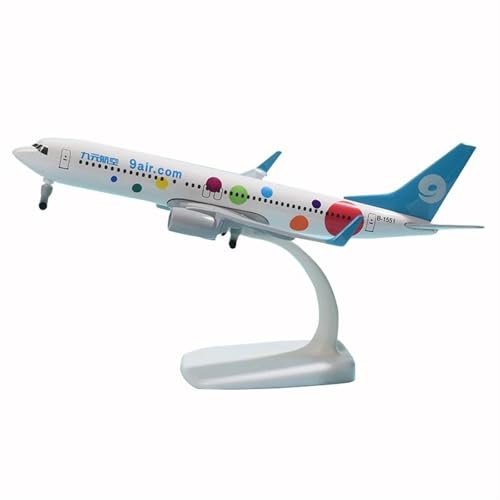 JIAOBING Flugzeugmodell Aus Metalldruckguss Für Malaysia Airlines MD-11 Flugzeugmodell Aus Legierung,statisches Ausstellungsmodell,18–20CM(9air B737) von JXYAQTSOF