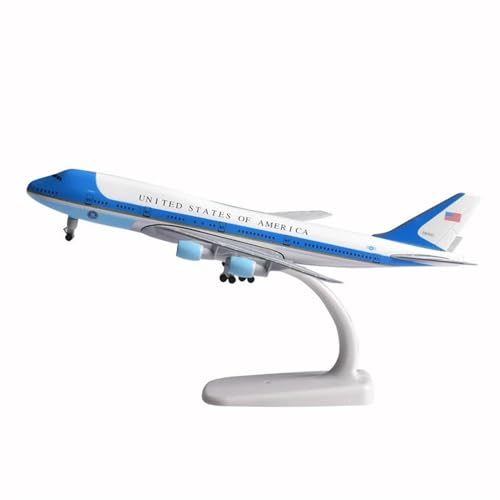 JIAOBING Flugzeugmodell Aus Metalldruckguss Für Malaysia Airlines MD-11 Flugzeugmodell Aus Legierung,statisches Ausstellungsmodell,18–20CM(Air Force One B747) von JXYAQTSOF