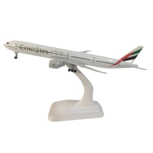 JIAOBING Flugzeugmodell Aus Metalldruckguss Für Malaysia Airlines MD-11 Flugzeugmodell Aus Legierung,statisches Ausstellungsmodell,18–20CM(Emirates B777) von JXYAQTSOF