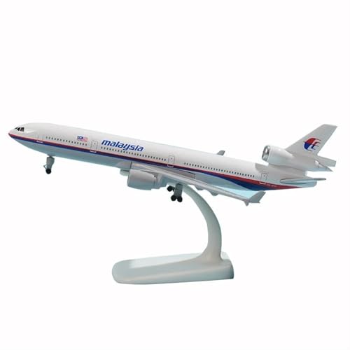JIAOBING Flugzeugmodell Aus Metalldruckguss Für Malaysia Airlines MD-11 Flugzeugmodell Aus Legierung,statisches Ausstellungsmodell,18–20CM(Malaysia MD-11) von JXYAQTSOF