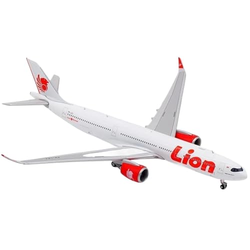JIAOBING Flugzeugmodell Im Maßstab 1:400 Für Lion Air A330-900NEO, Düsenflugzeugmodell PK-LEJ Aus Druckgussmetall Mit Ständer JIAOBING Flugzeugmodell Im Maßstab 1:400 Für Lion Air A330-900NEO, Düsenflugzeugmodell PK-LEJ Aus Druckgussmetall Mit Ständer von JXYAQTSOF