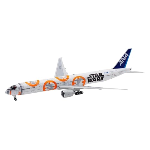 JIAOBING Für ANA Star Alliance Boeing B777-300ER Passagierflugzeug Modell JA789A Legierung Metall 1:200 Maßstab Modellflugzeug von JXYAQTSOF