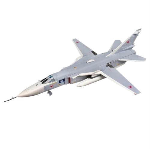 JIAOBING Für CW Russisches Su-24MR Kampfflugzeugmodell Im Maßstab 1/72, Marine-Fertiglegierungs-Sammelmodell Mit Variablen Pfeilflügeln von JXYAQTSOF