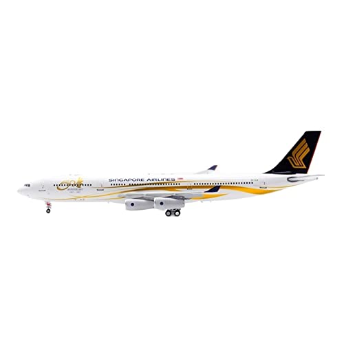 JIAOBING Für Die Fluggesellschaft A340-300 9V-SJE Flugzeugmodell Im Maßstab 1:200 Aus Legiertem Metall. Sammlermodell von JXYAQTSOF