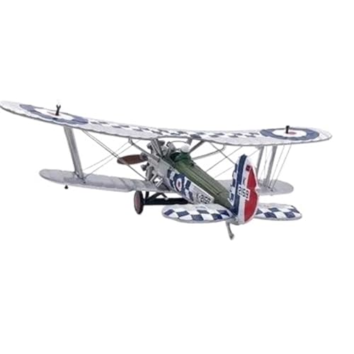 JIAOBING Geeignet Für Alte Legierungs-Doppeldecker-Propellerflugzeugmodelle Im Maßstab 1:72,Simulation Von Militärmodellen,statische Sammlung(BristolBulldog) von JXYAQTSOF